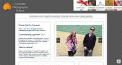 Desktop Screenshot of coloradophotographyschool.com